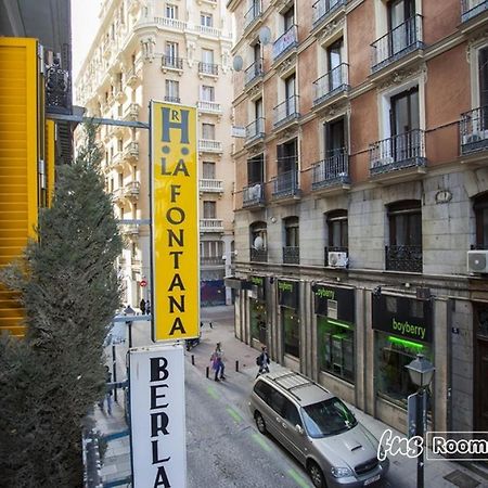 Hostal La Fontana Madrid Eksteriør billede