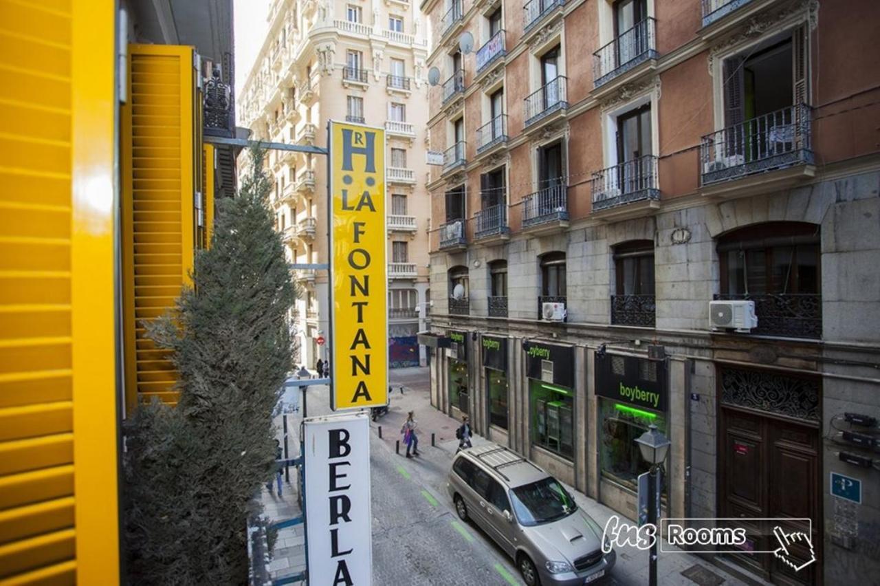 Hostal La Fontana Madrid Eksteriør billede
